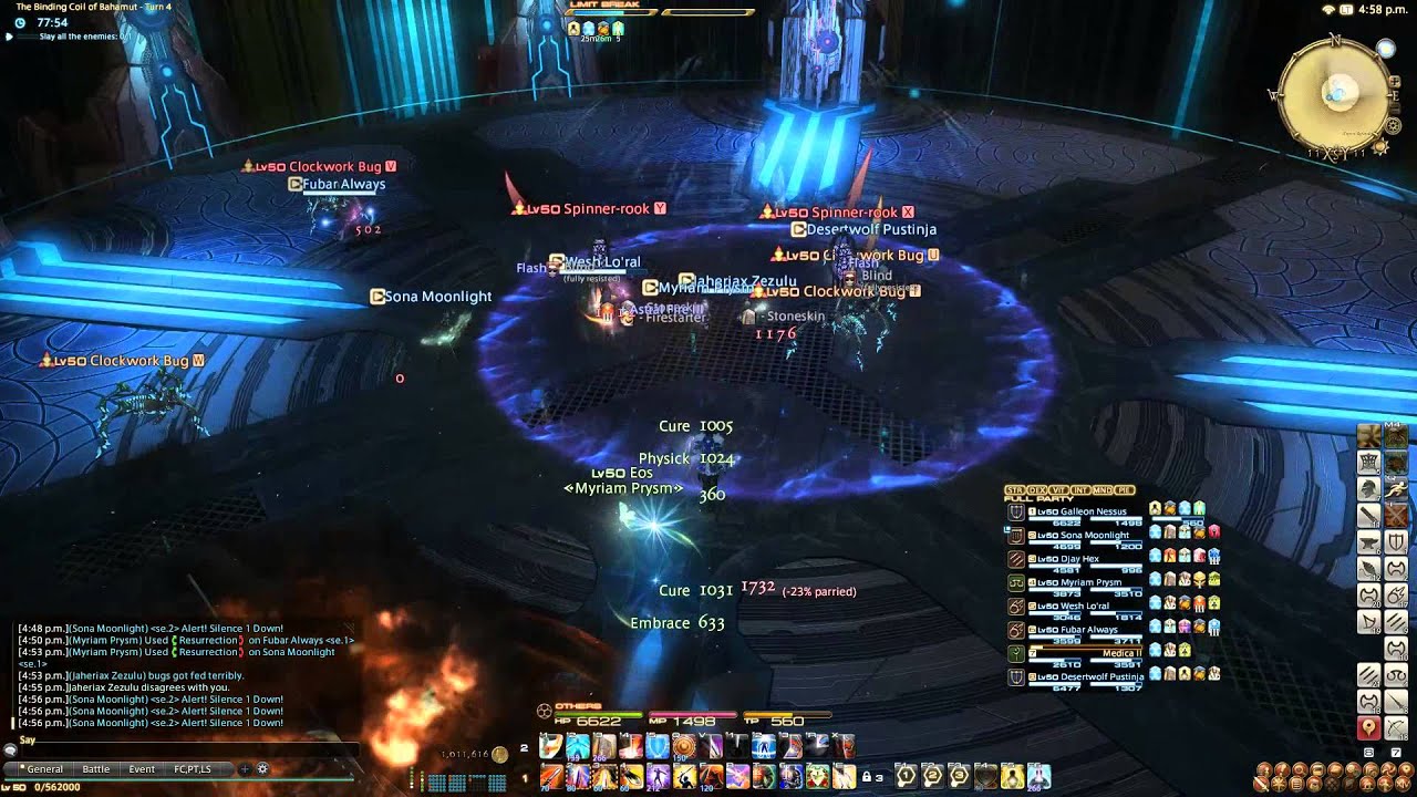 FFXIV ARR: The Binding Coil of Bahamut - Turn 4 (Tank PoV)