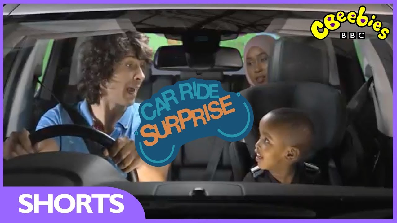 CBeebies | Car Ride Surprise with Andy Day and Ishaq
