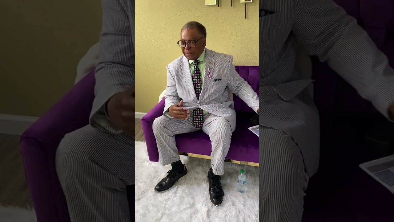 Making Progress with Mayor Leroy Sullivan (Lahiri Eye Center, Donaldsonville, Louisiana)