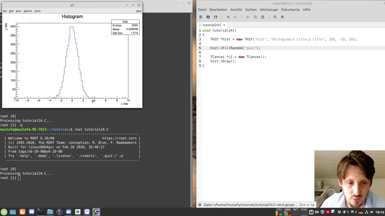 CERN ROOT Tutorial 25: Histogram Stacks and Useful Tricks