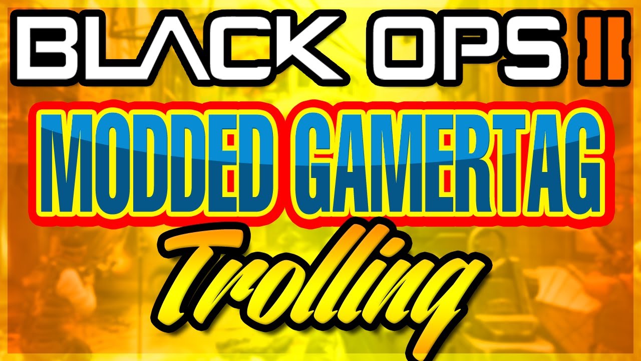 Modded Gamertag Trolling w/ Funny Reactions! (Black Ops 2)