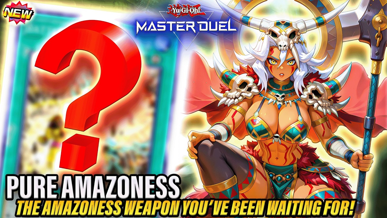 🪵PURE AMAZONESS DECK PROFILE - THIS TECH IS A GAME-CHANGER! [YU-GI-OH! MASTER DUEL]