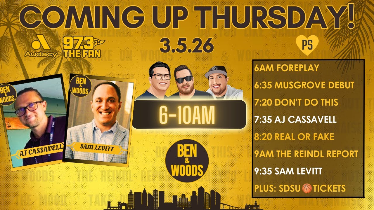 Ben & Woods LIVE: March 5th, 2026 - Joe Musgrove Returns To The Mound + WBC Underway!