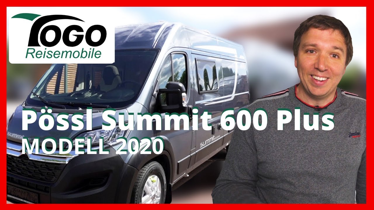 ❤️GRO&szlig;ES DOPPELBETT, SCHWENKBAD, SUPER RAUMGEF&Uuml;HL P&ouml;ssl Summit 600 Plus | 2020 | TOGO REISEMOBILE