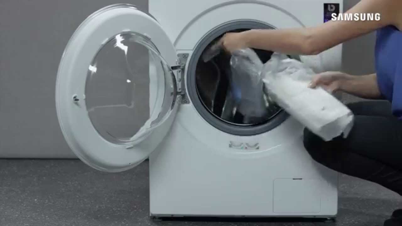 So stellst du deine Samsung Waschmaschine richtig auf [How-To-Video]