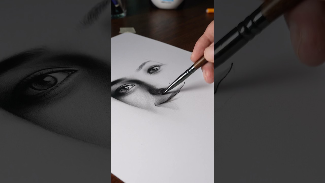 Drawing Enid Sinclair #wednesday #art #shorts