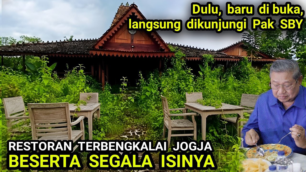 RESTO TERBENGKALAI BESERTA ISINYA,JOGJA