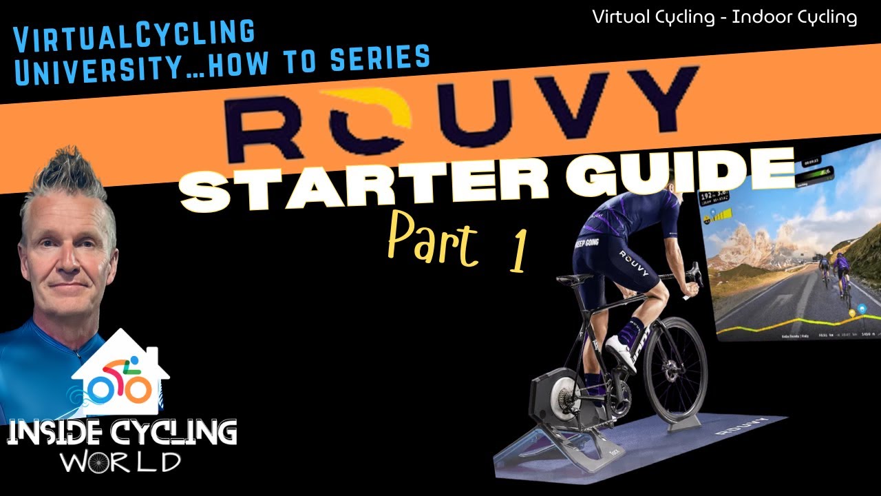 РУКОВОДСТВО ПО ПРИЛОЖЕНИЮ ROUVY CYCLE: Часть 1 — Как пользоваться Rouvy! @ROUVY #rouvy #rouvystar...
