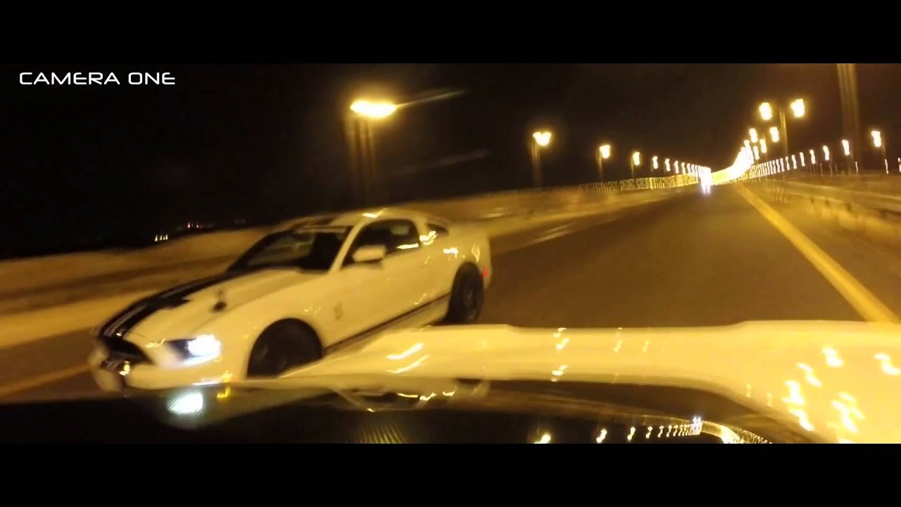 CORVETTE ZR1 (STOCK) VS SHELBY 14 (STOCK)