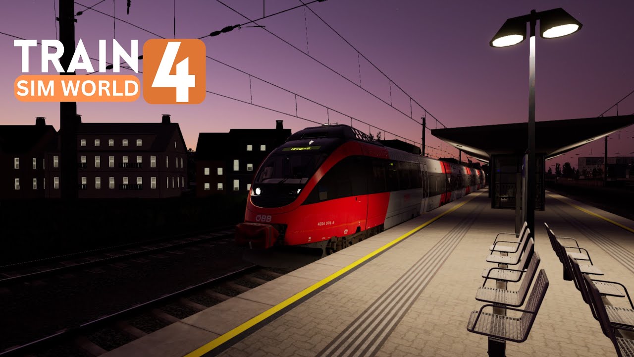Train Sim World 4 OBB 4024 St Margrethen to Bregenze (No Commentary)