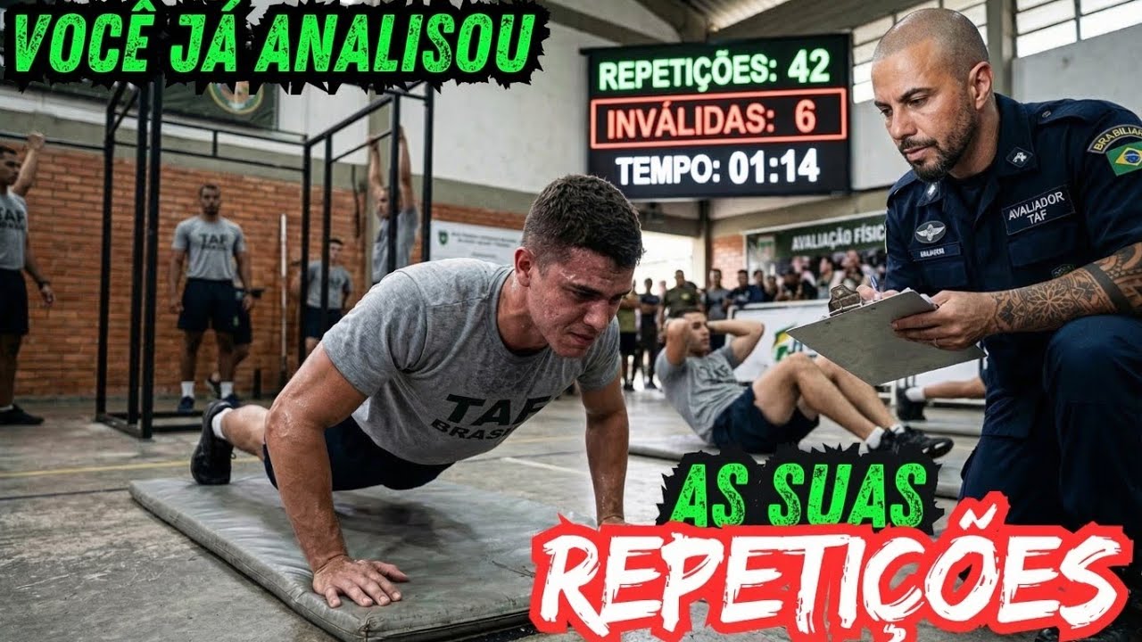 Você já revisou suas repetições? Esse é o erro mais subestimado do TAF.