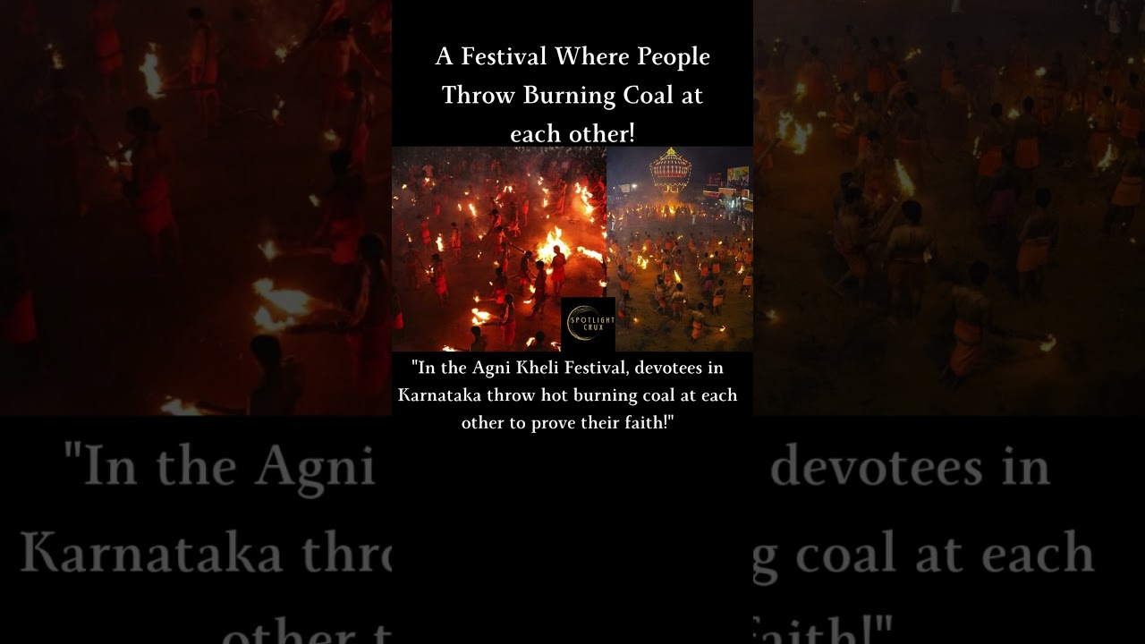 🔥 Agni Kheli Festival: The Fiery Ritual of Karnataka! 🔥