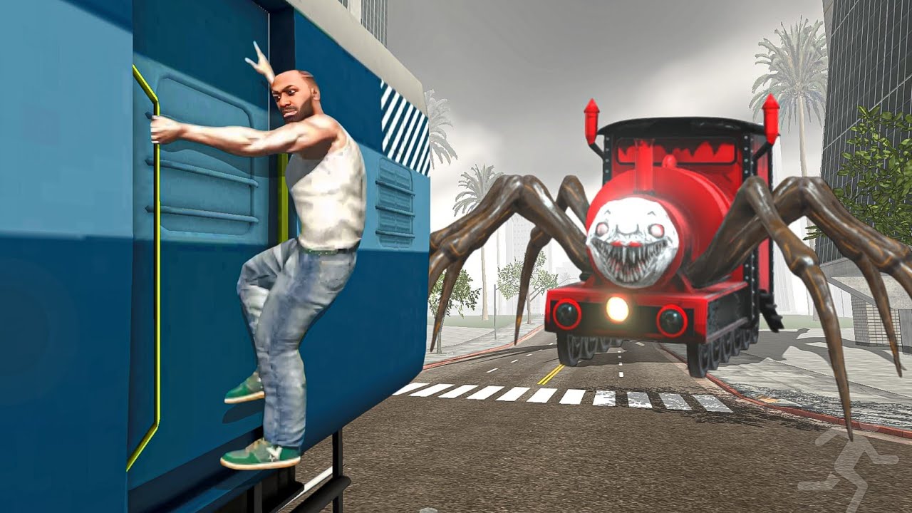 Franklin fight horror chuchu Charles in Indian bike's draving 3d