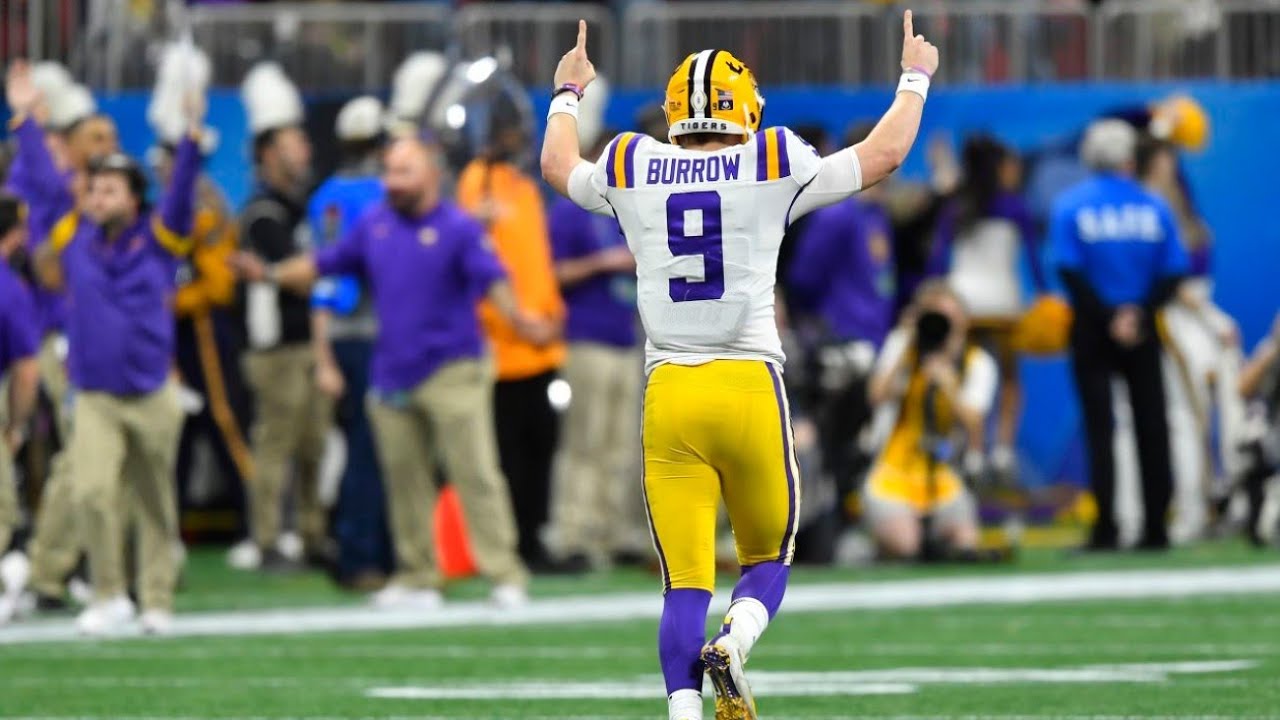 Joe Burrow || All 14 Touchdowns in the CFP