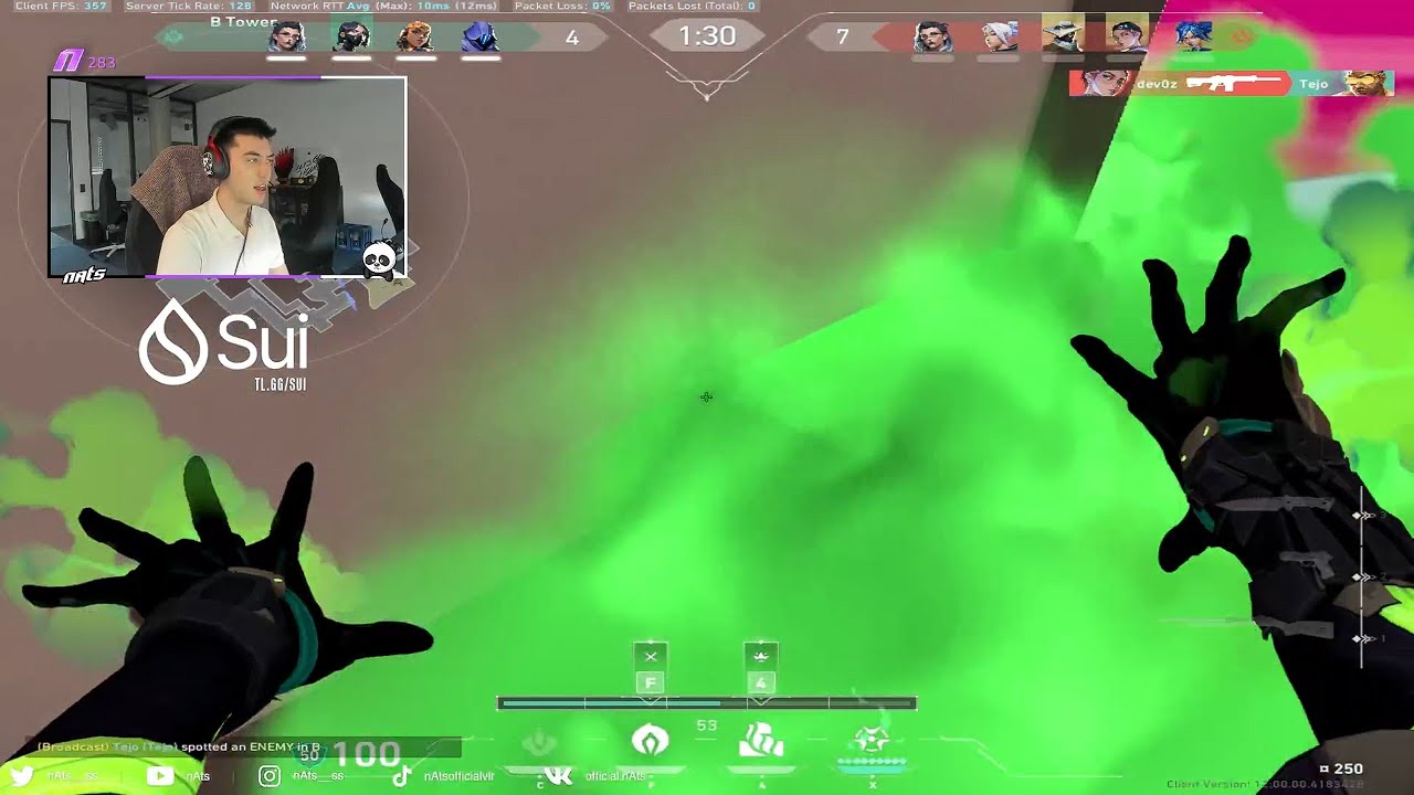 TL NATS PRO VIPER MAIN - VALORANT RANKED GAMEPLAY