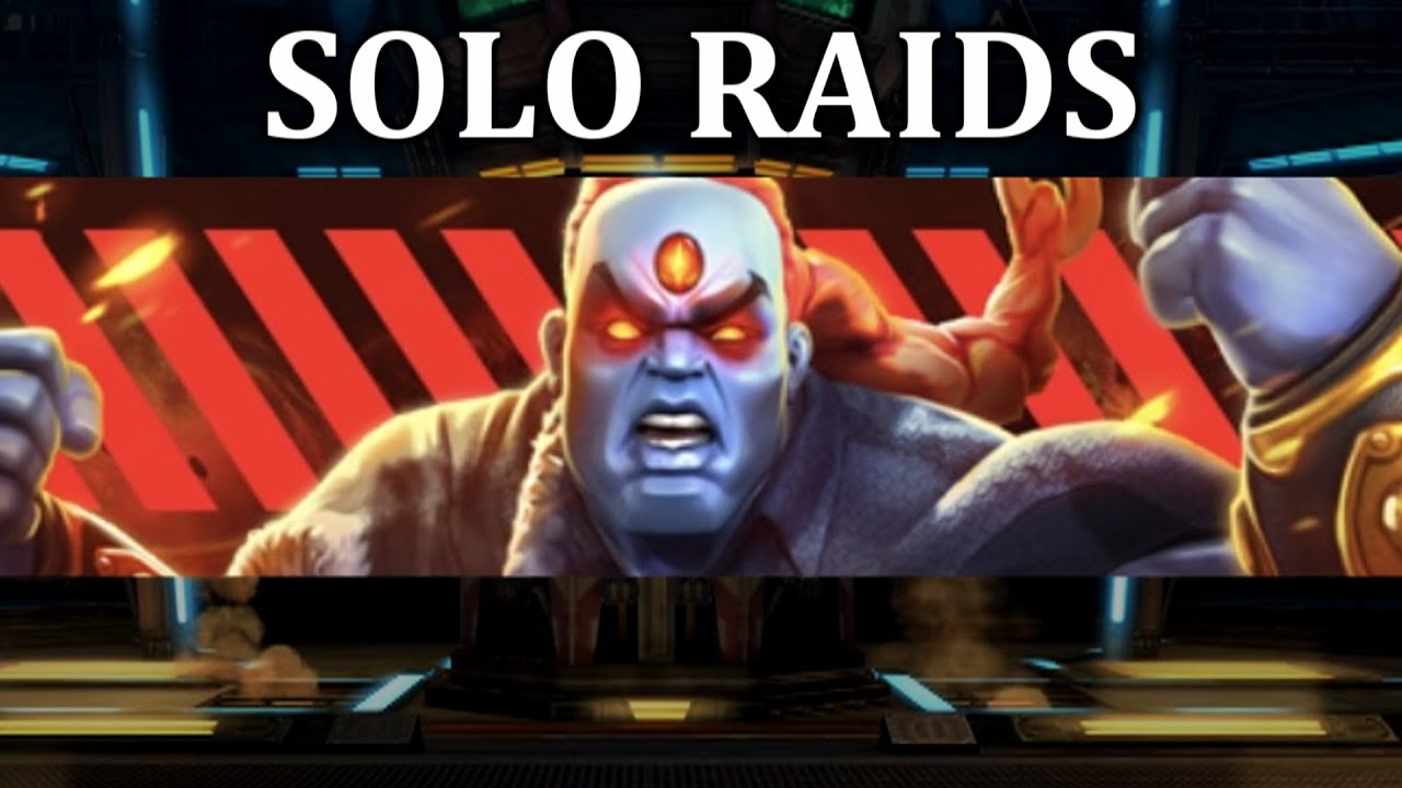 SOLO RAIDS BOSS - THE CHAMPION :(