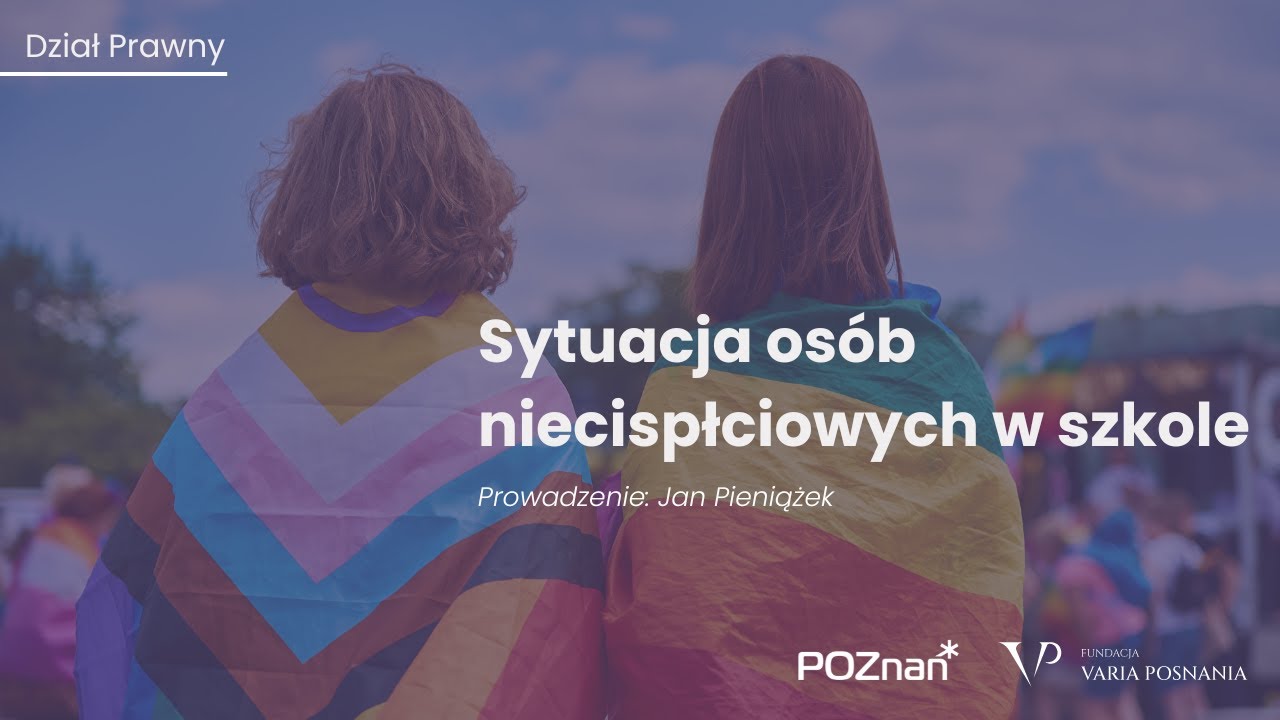 Sytuacja osób niecispłciowych w szkole - webinar