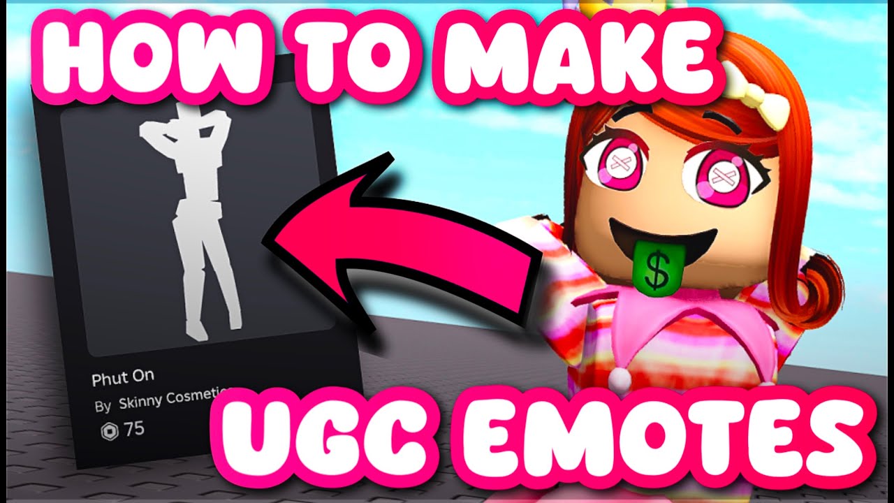 КАК СДЕЛАТЬ UGC ЭМОЦИИ В ROBLOX 💃 (РУКОВОДСТВО)
