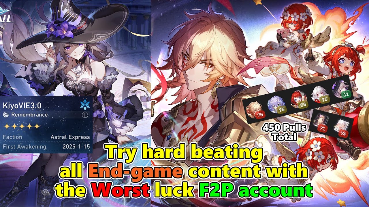 [EN/VN] Last minute Try hard to complete all contents MOC, PF, AS - Honkai: Star Rail 3.1