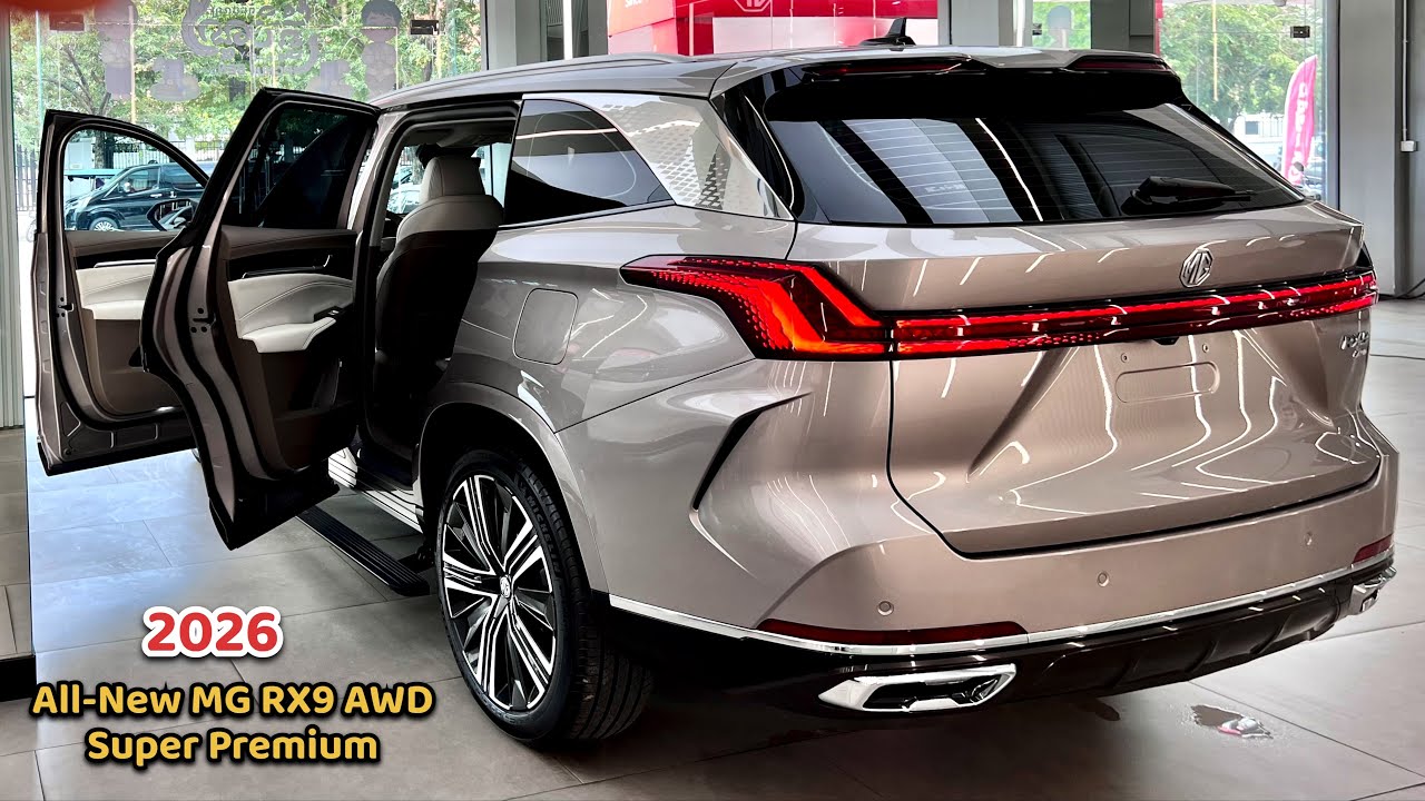 New Arrival! 2026 MG RX9 AWD Super Premium - New Performance Exterior and Interior