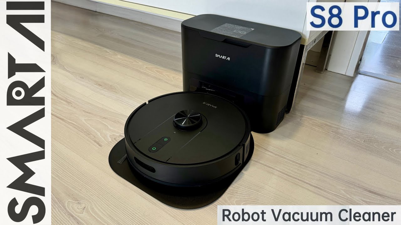 SMARTAI S8 Pro - new Robot Vacuum Cleaner ( Sweeping and Mopping )