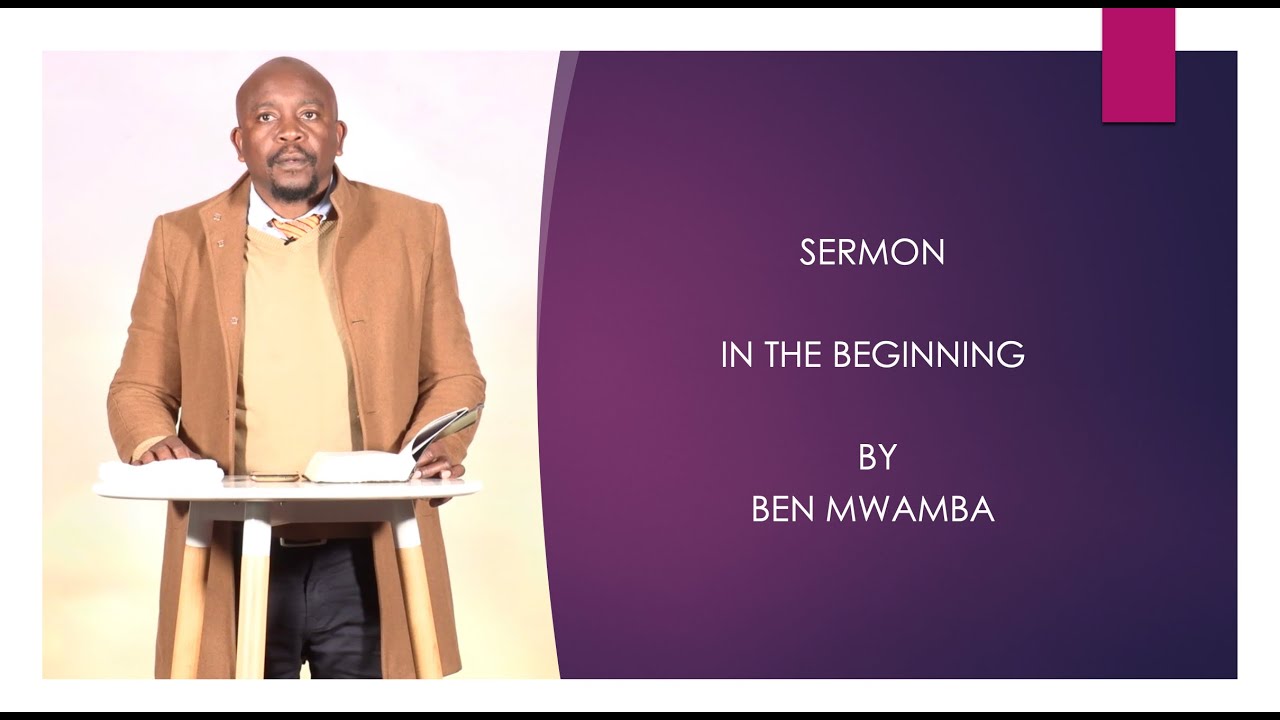 Sabbath Divine Service| In the Beginning | Ben Mwamba | Advent Hope Media House |