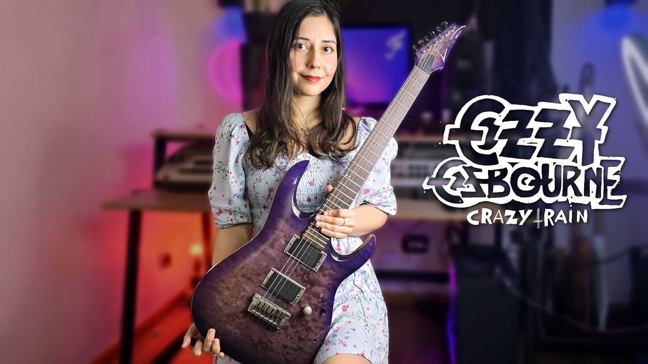 Ozzy Osbourne - Crazy Train | Guitar Cover by Juliana Wilson
