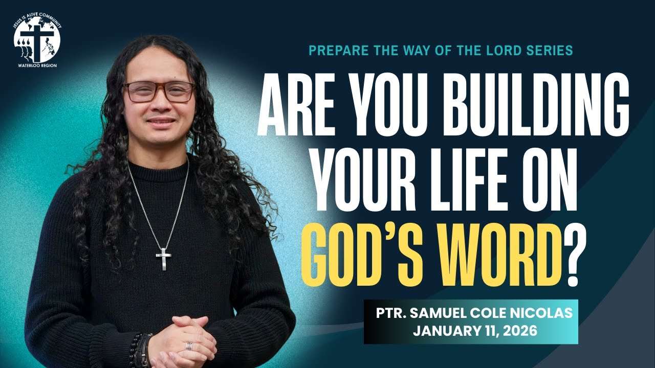 Prepared For The Bridegroom | Ptr. Samuel Cole Nicolas | January 11, 2026
