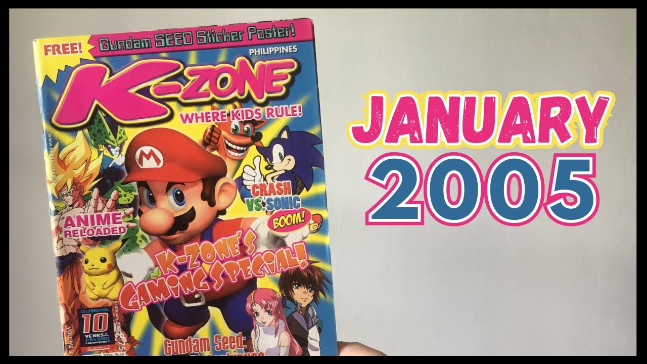 reading the 2005 january k-zone ph issue