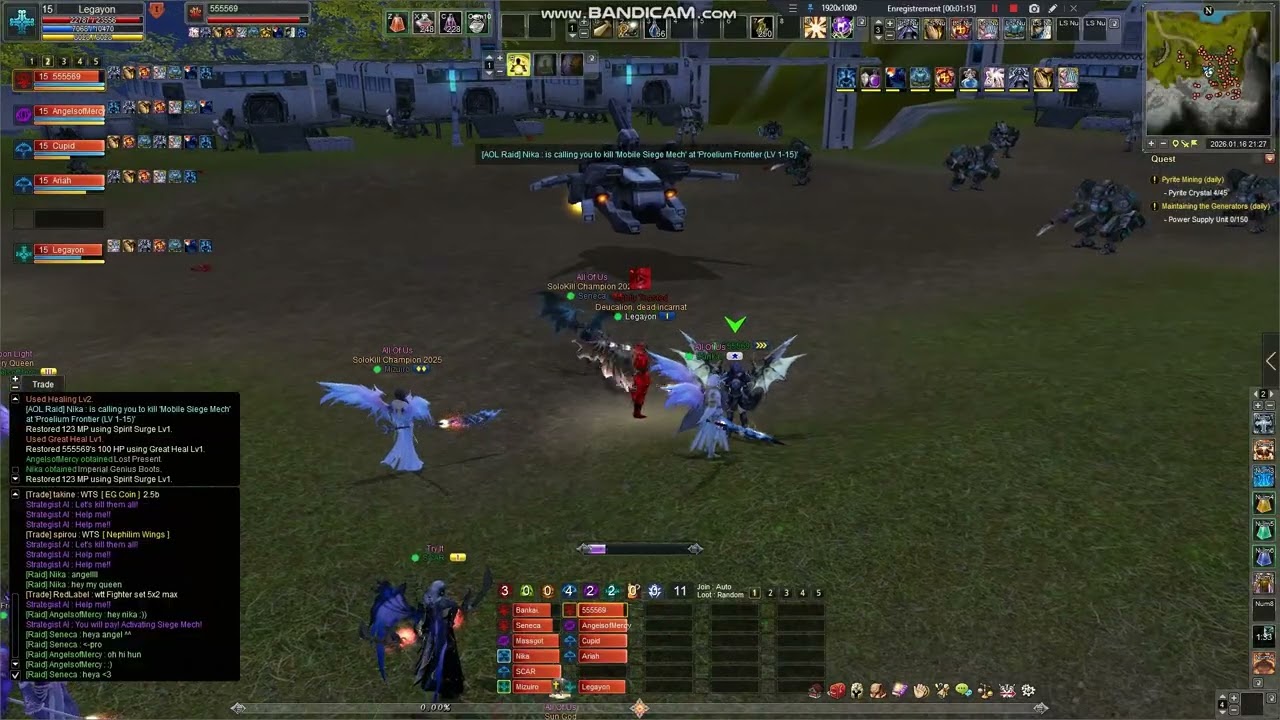 (Shaiya EG) Deukalyon Orc in 15 for boss