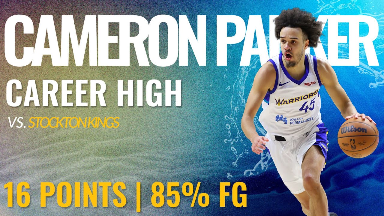 Cameron Parker's Career-High vs Stockton Kings