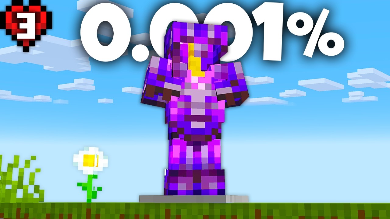 Minecraft'ın En İyi Zırhını Yaptım | Hardcore 3