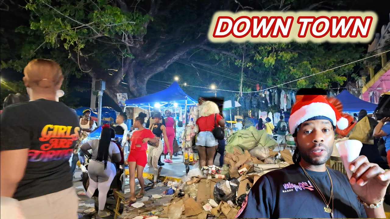 I Was Warned About Going Downtown Kingston For Grand Market | What An Experience 