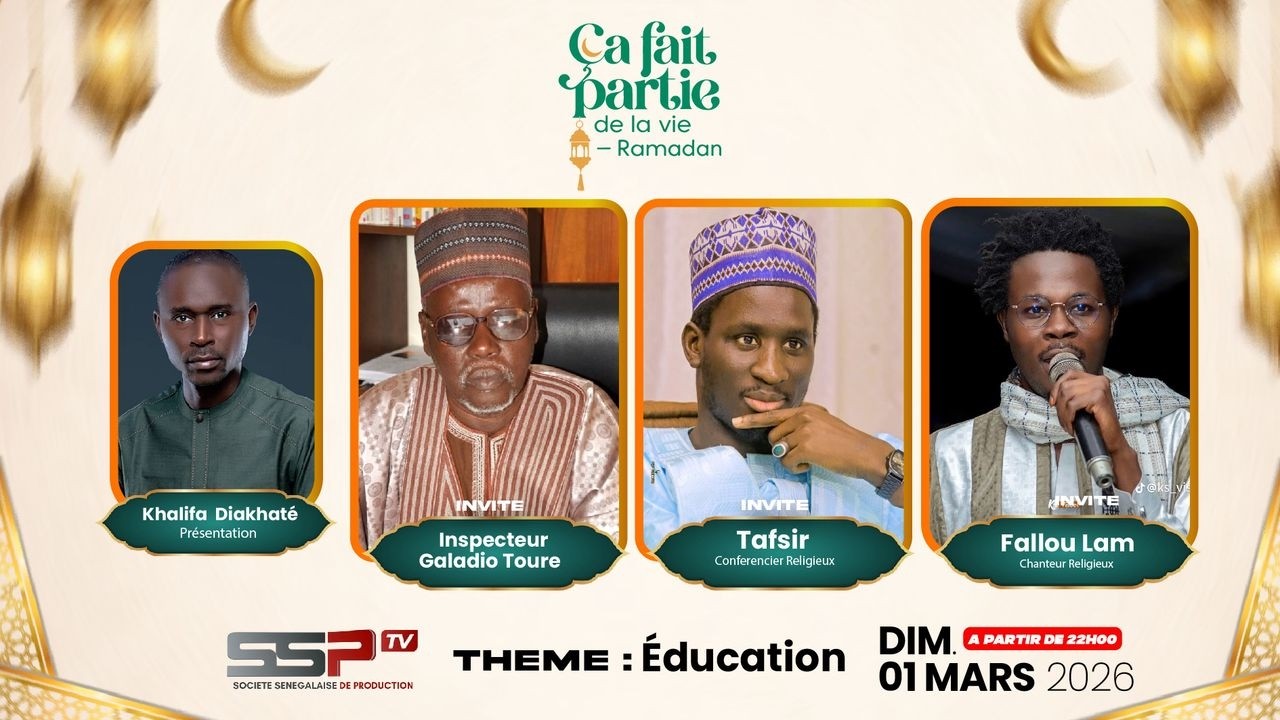 🚨LIVE SSP : ÇA FAIT PARTIE DE LA VIE - PR:  KHALIFA DIAKHATE  ET SES INVITE