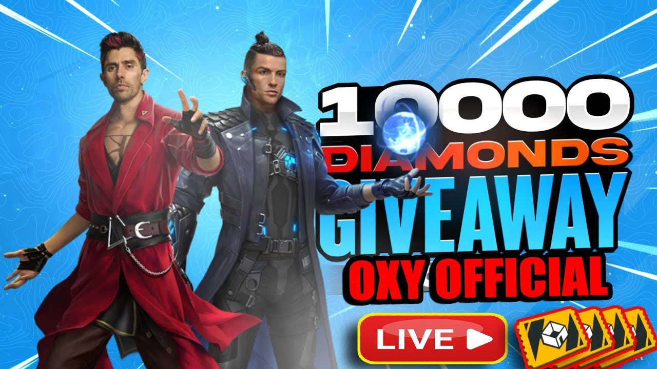 Diamonds Giveaway Live Free Fire| Daily Giveaway | Pakistan Server