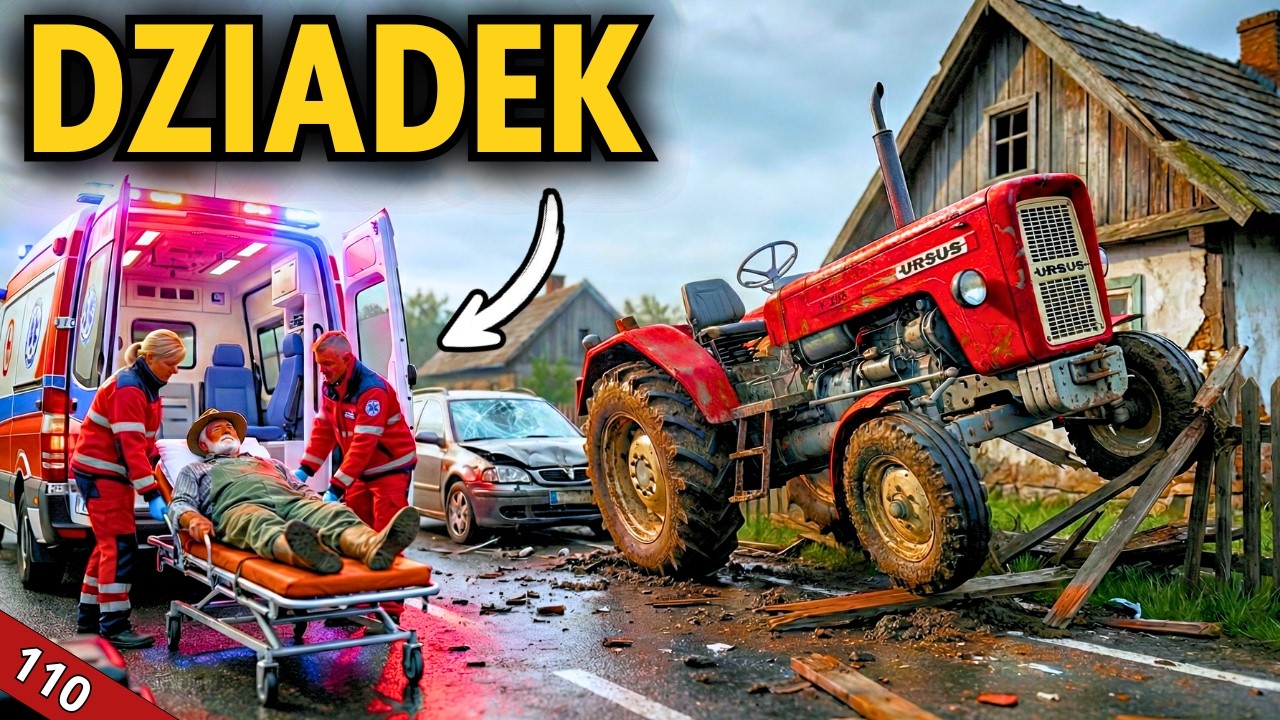 DZIADEK MIAŁ WYPADEK 🌻 Prawdziwe życie na wsi #110