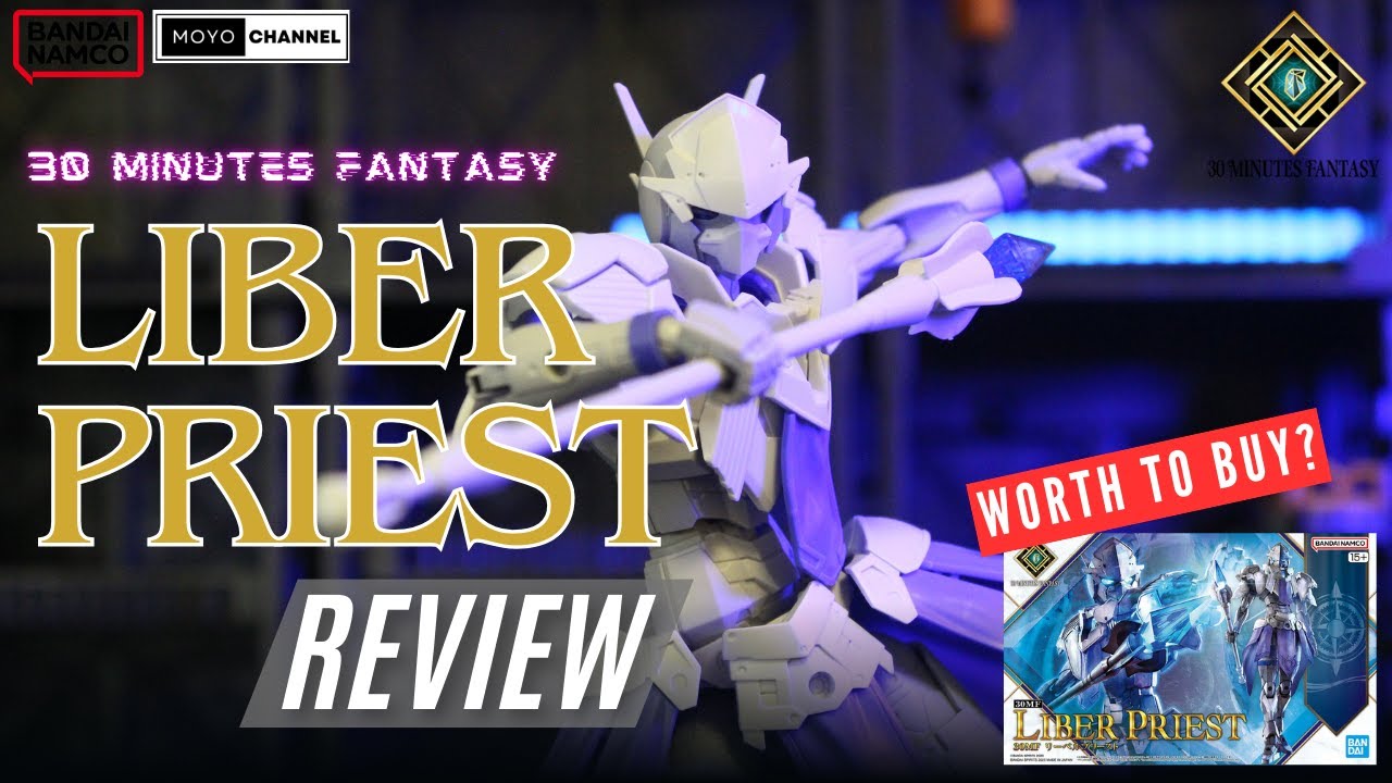 REVIEW JUJUR! Liber Priest from 30 Minutes Fantasy | New Plastic Model Kit in 2025. Worth to buy?