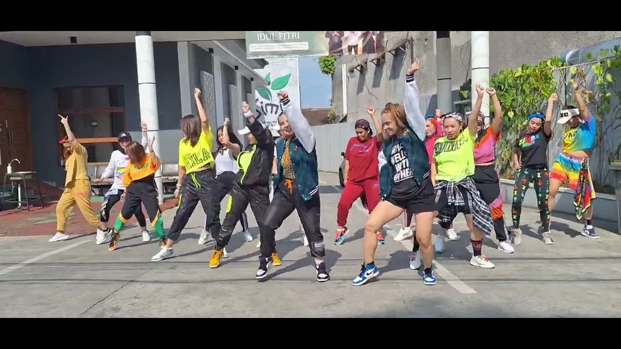 DON'T CHA - PUSSYCAT DOLLS | RM CHOREO ZUMBA & DANCE WORKOUT | WITH SIMI FIT TEAM SUKABUMI JAWABARAT