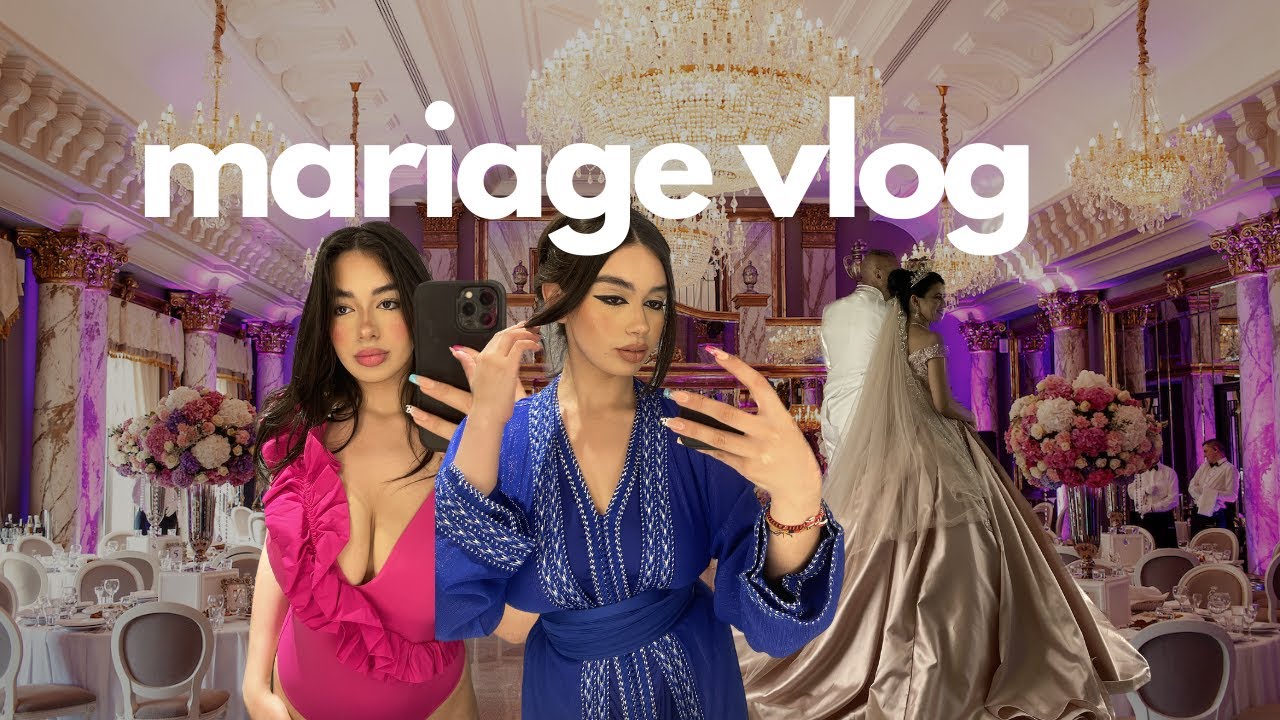 VLOG : un mariage de STAR dans un ch&acirc;teau suppl&eacute;ment piscine enft