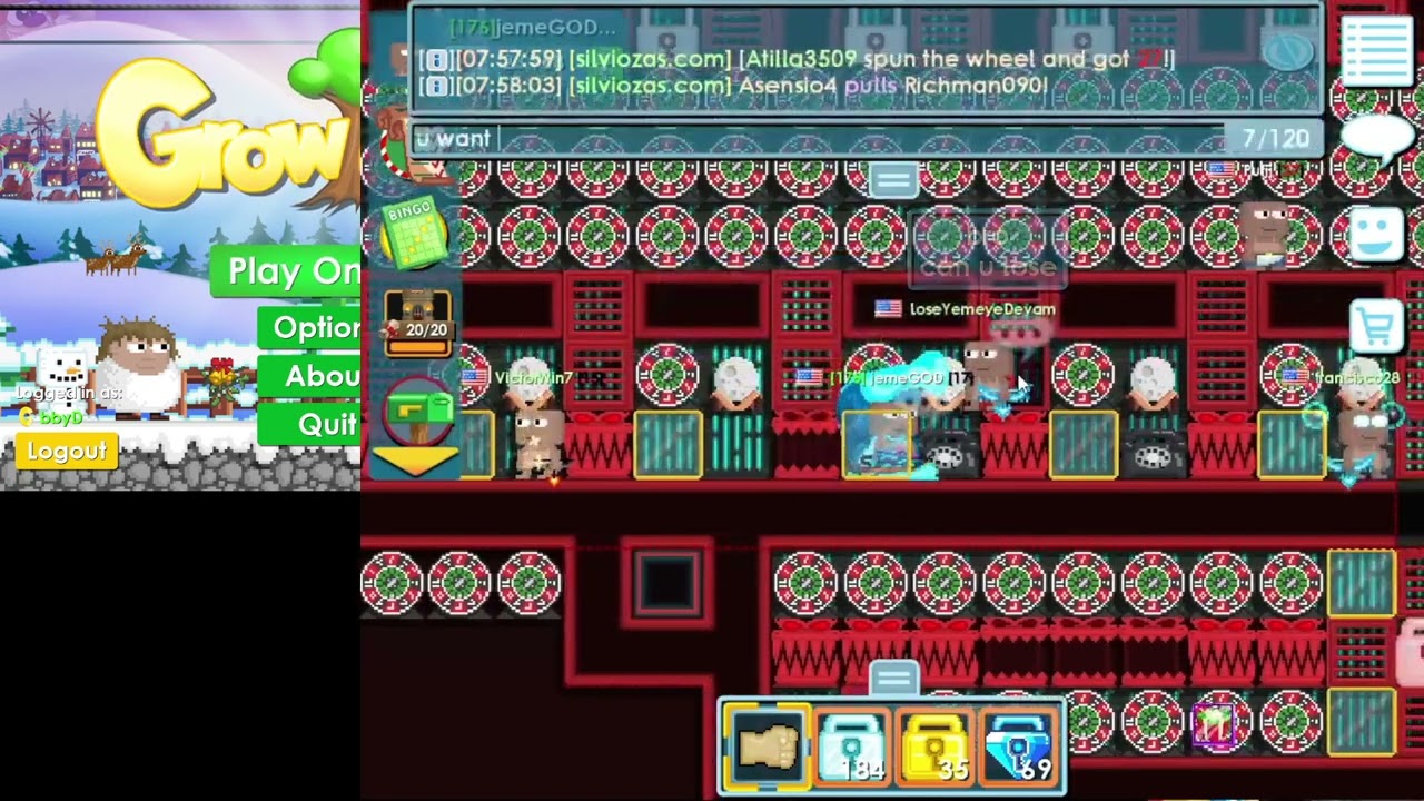 making a casino host cry in growtopia