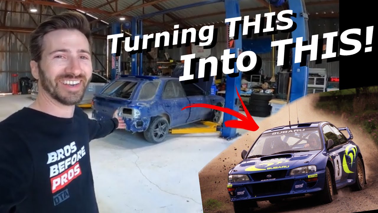 One Man's Trash is Another Man's Race Car Project 🚛💨 MY FIRST RALLY BUILD! Subaru Impreza GC Wagon