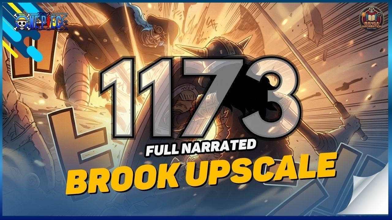 ONE PIECE 1173  - FULL NARRATED - BROOK UPSCALE!!!