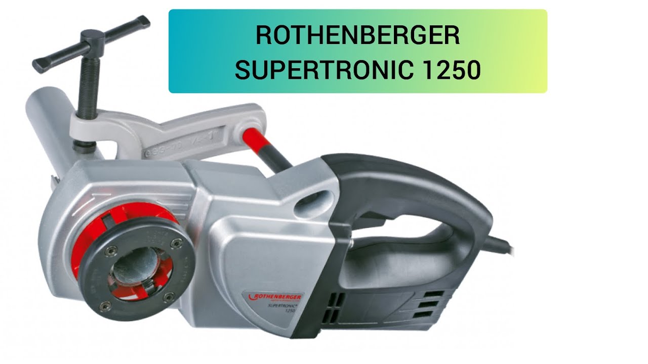 Repair Rothenberger Supertronic 1250 Pipe Threading Machine