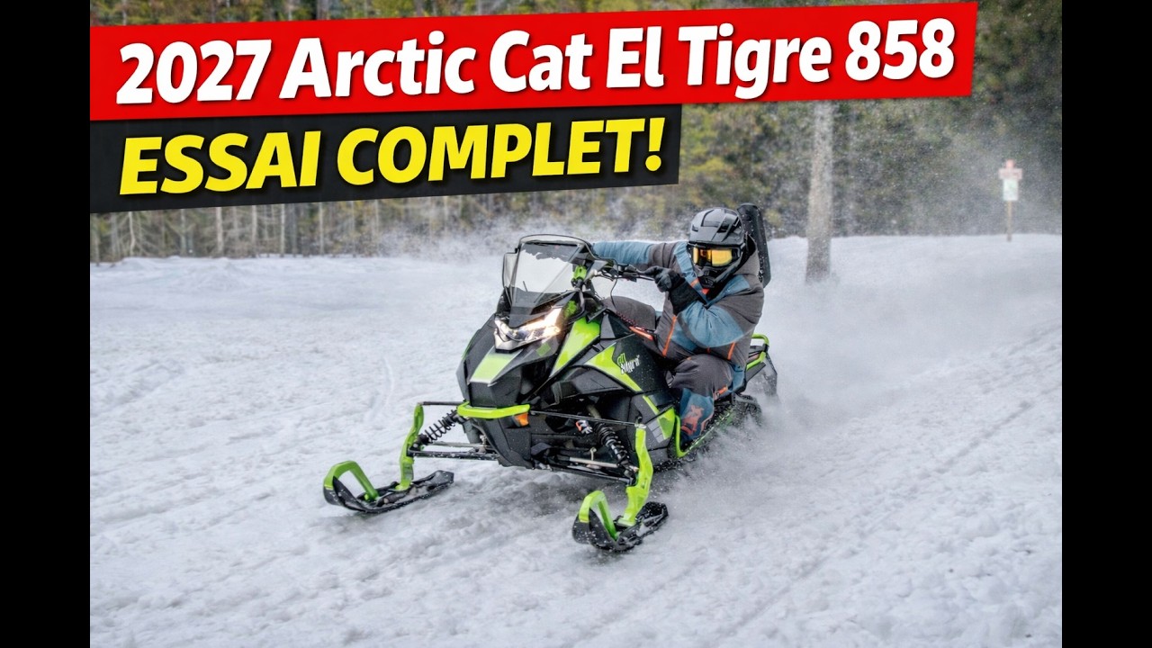 2027 Arctic Cat El Tigre 858, essai complet!