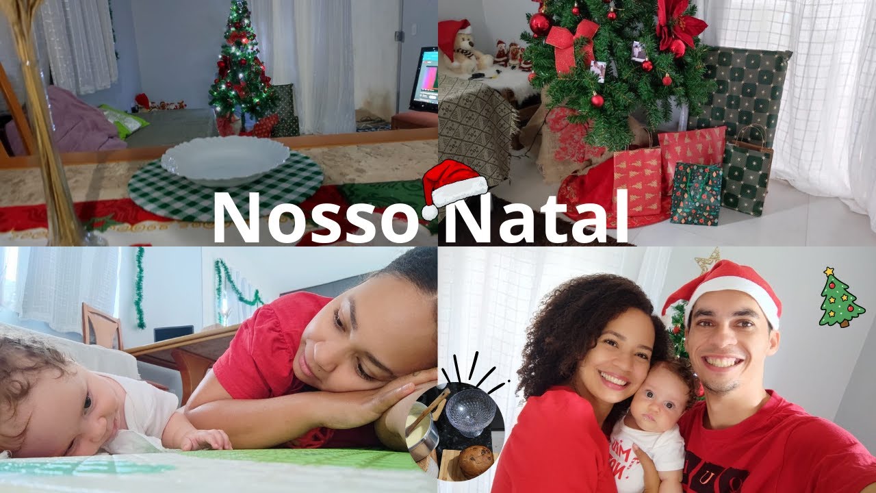 VLOG DO NOSSO NATAL/ primeiro natal com nossa bebê/ Tradições de natal e troca de presentes #natal