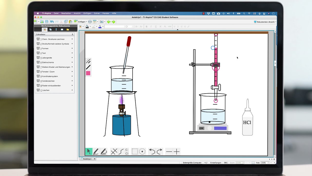 TI-Nspire Widgets - Math, Physics and Chemistry Drawing Widgets