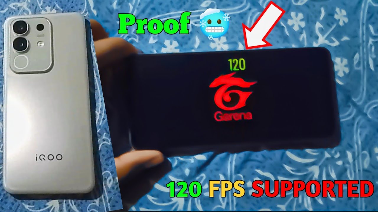 iQOO Z10X 120 Free Fire Gaming Test ⚡🥶 Live 120 Proof 🎯 Smooth + 120 FPS ⚡ New Trick Unlock ⚙️