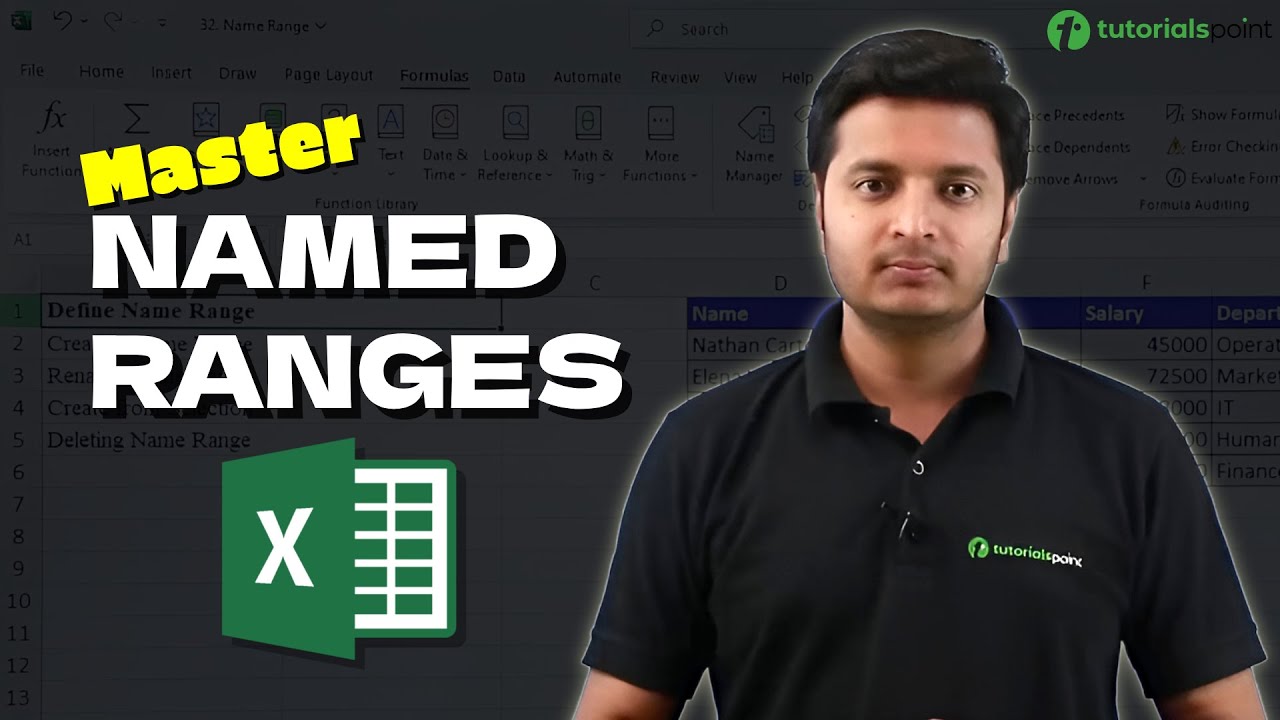 Master Named Ranges in Excel FAST! | Define, Edit, Delete & Automate Like a Pro
