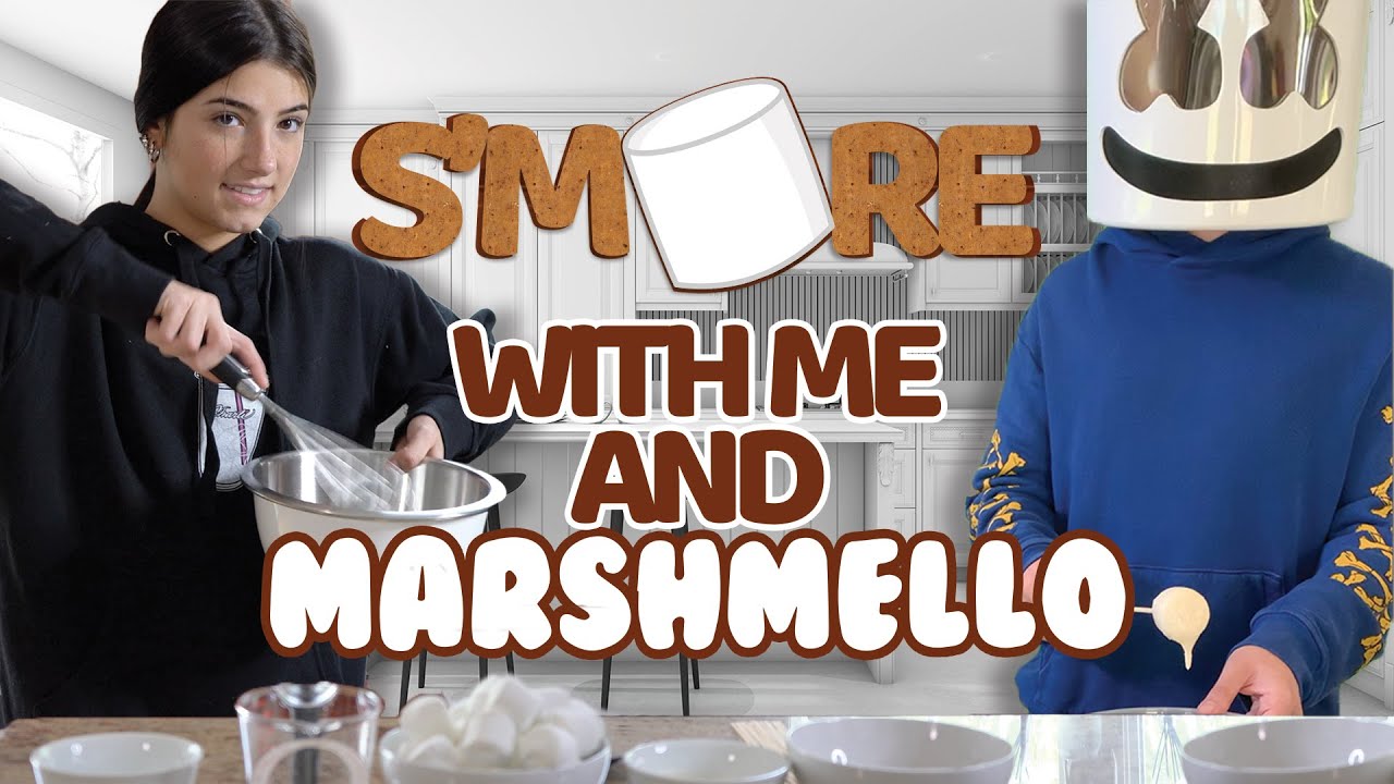 S'more with me and Marshmello | Charli D'Amelio
