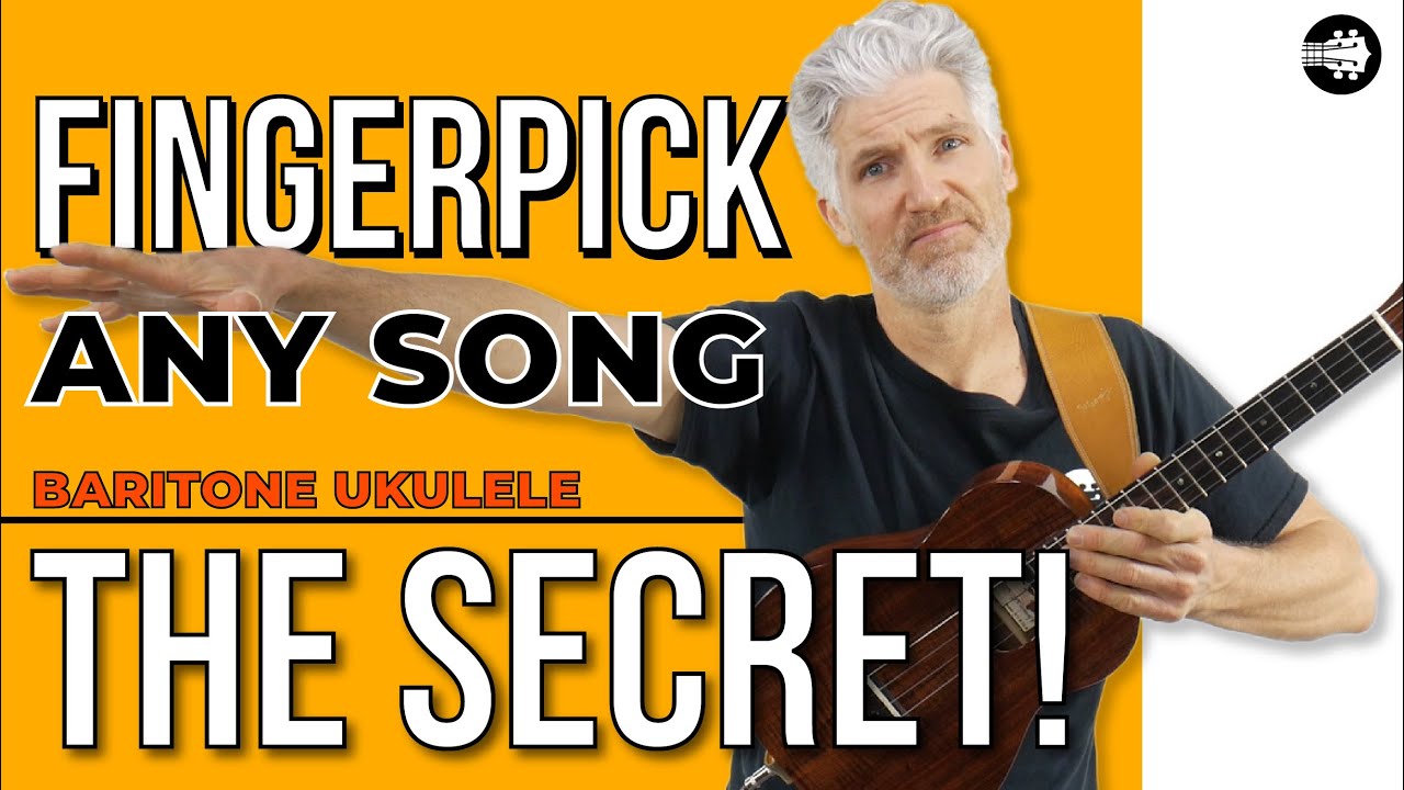 How to do Fingerpicking on any song with your Baritone Ukulele! #BaritoneUkulele